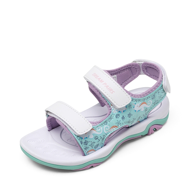 Boys & Girls Open-Toe Sport Sandals - BLUE PURPLE HIPPOCAMPUS -  0